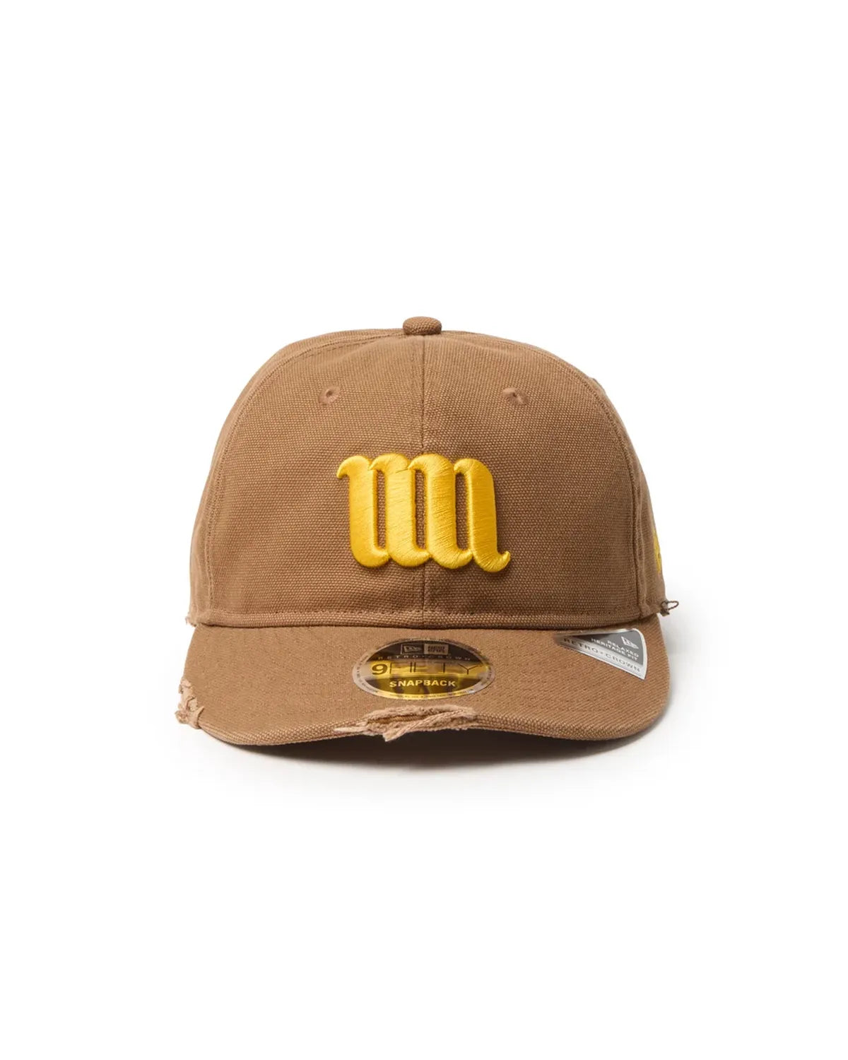 NEW ERA  / RC 9FIFTY Curved Visor Powered by GORO（MIN-NANO） MIN-NANO Damage ブラック (15175389)