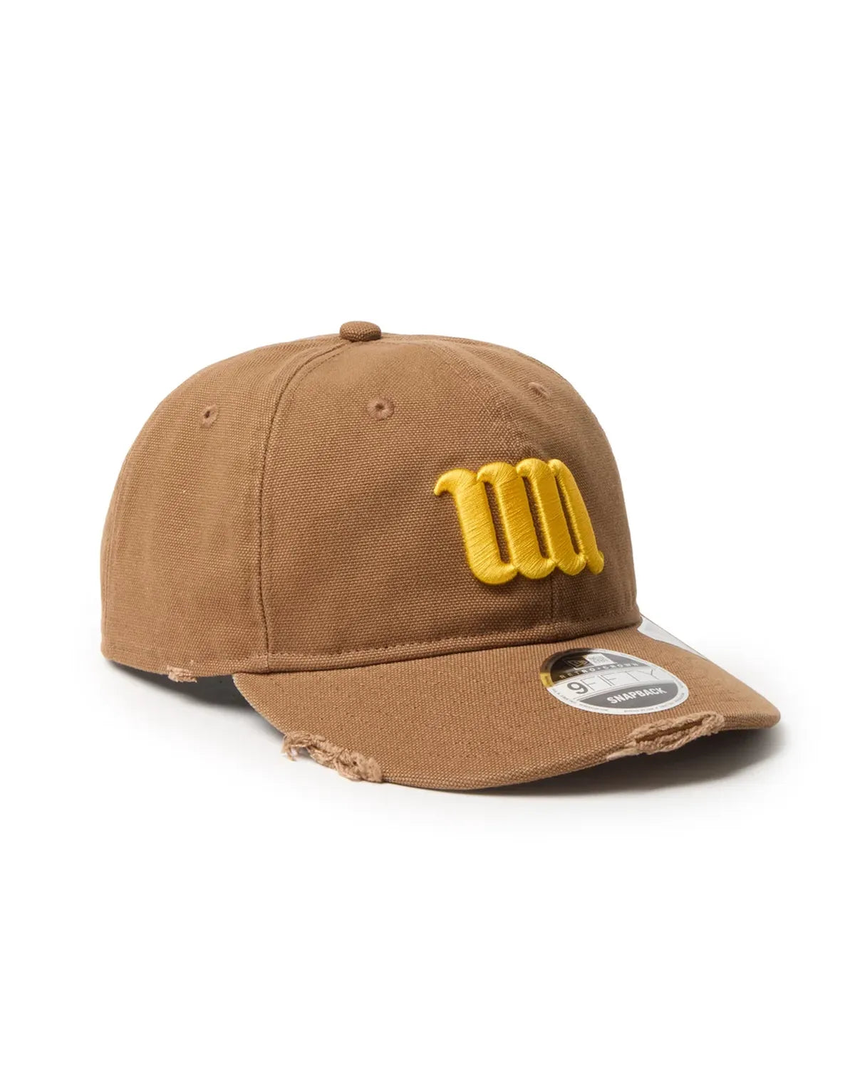 NEW ERA  / RC 9FIFTY Curved Visor Powered by GORO（MIN-NANO） MIN-NANO Damage ブラック (15175389)