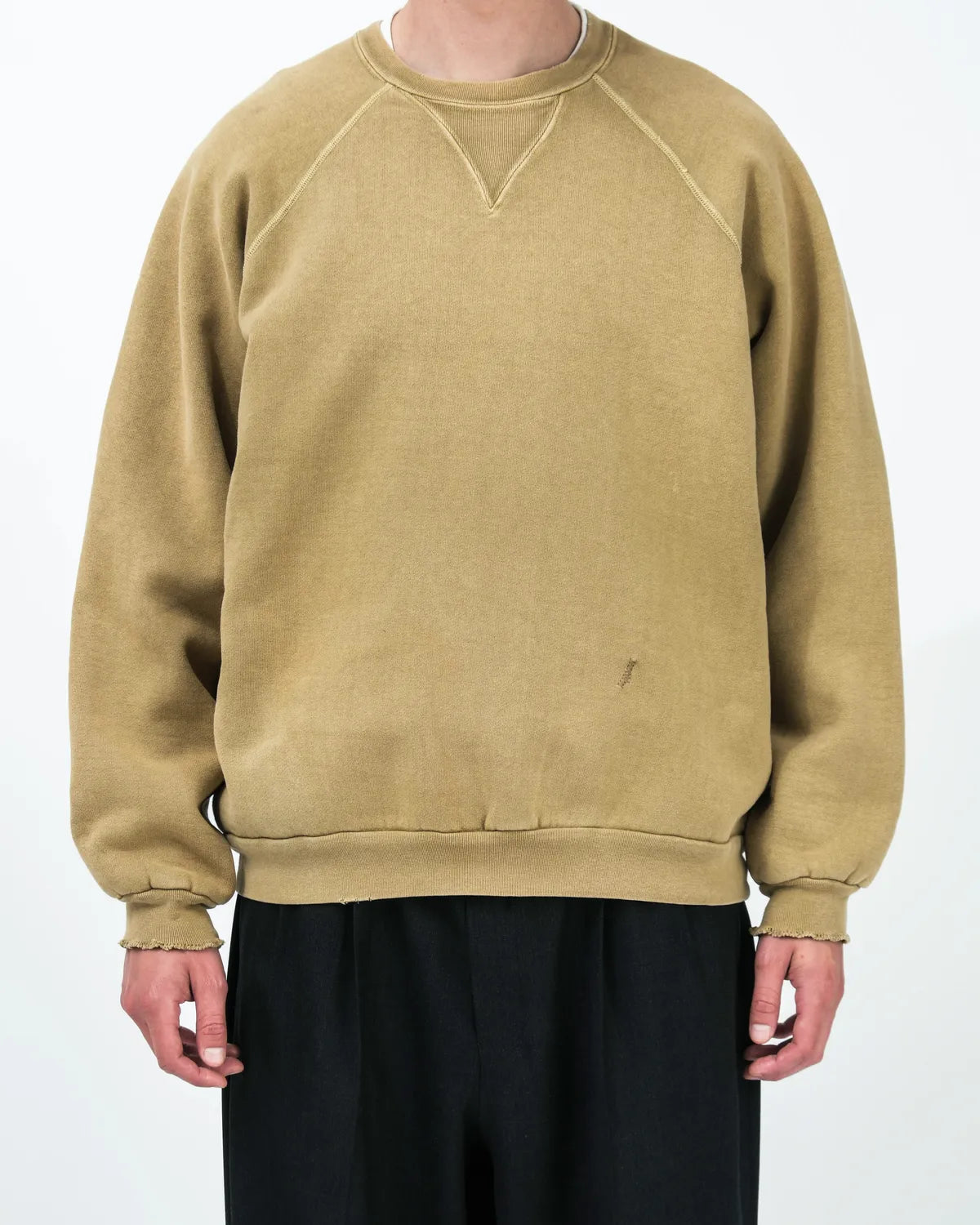 A.PRESSE / Vintage Double V Sweatshirt (26SAP-05-17)