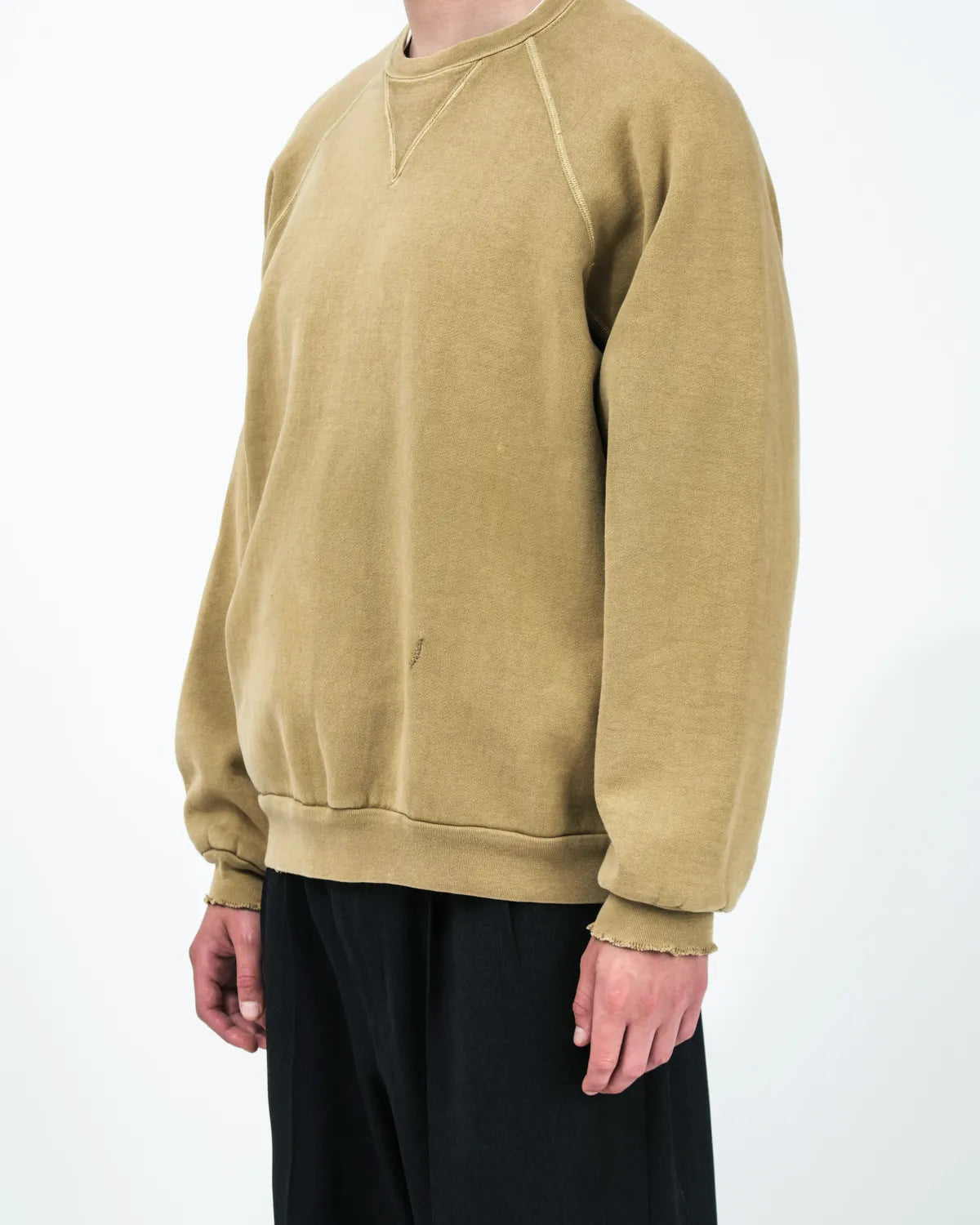 A.PRESSE / Vintage Double V Sweatshirt (26SAP-05-17)