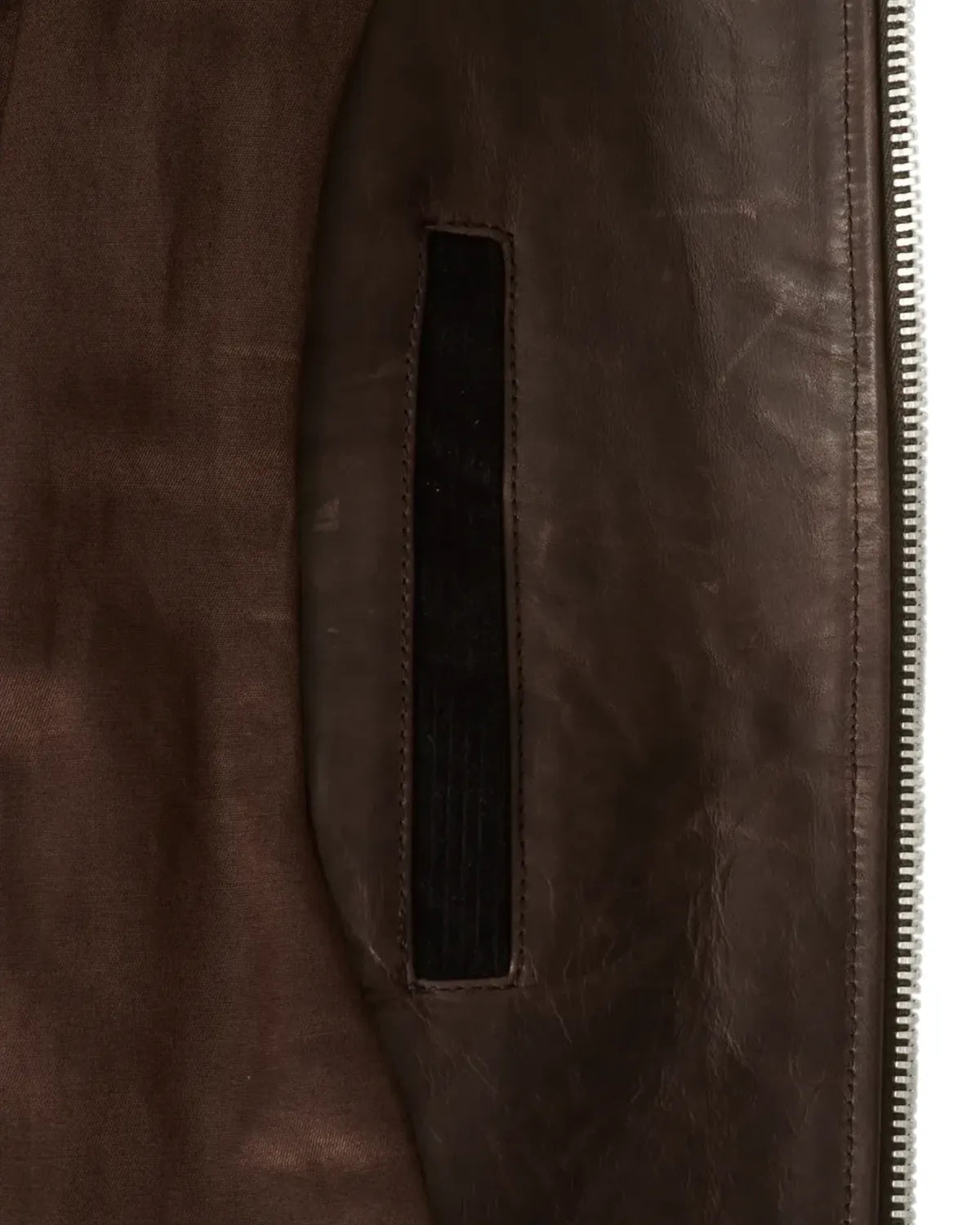 OUR LEGACY / MINI JACKET Matted Brown Waxed Bovine (M4269MM)