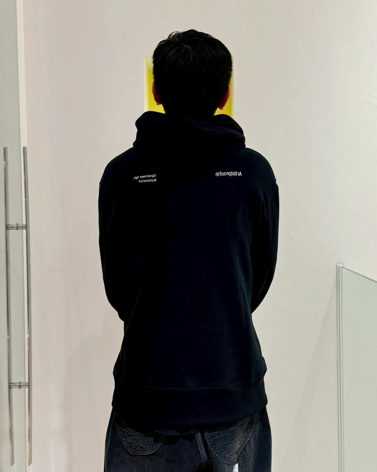 ARTIST PROOF®︎ / Split Logo Hoodies Sweat (ATPF-035H)