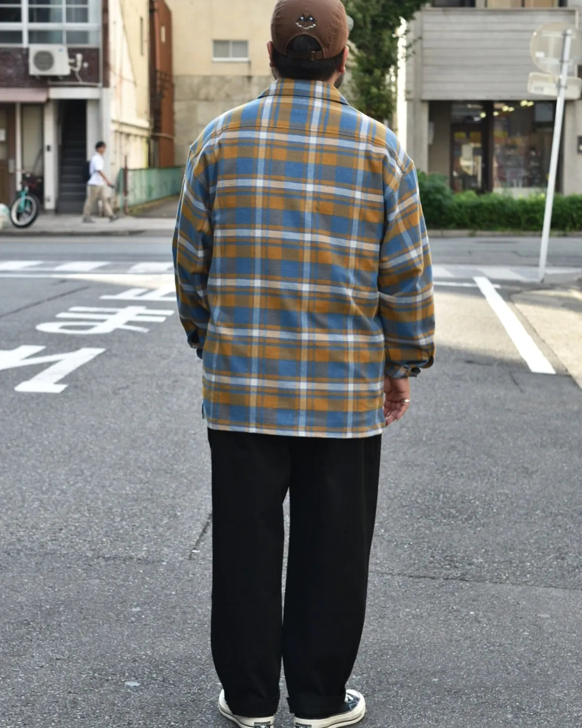 DESCENDANT / MILPITAS PLAID LS SHIRT (252TQDS-SHM03)