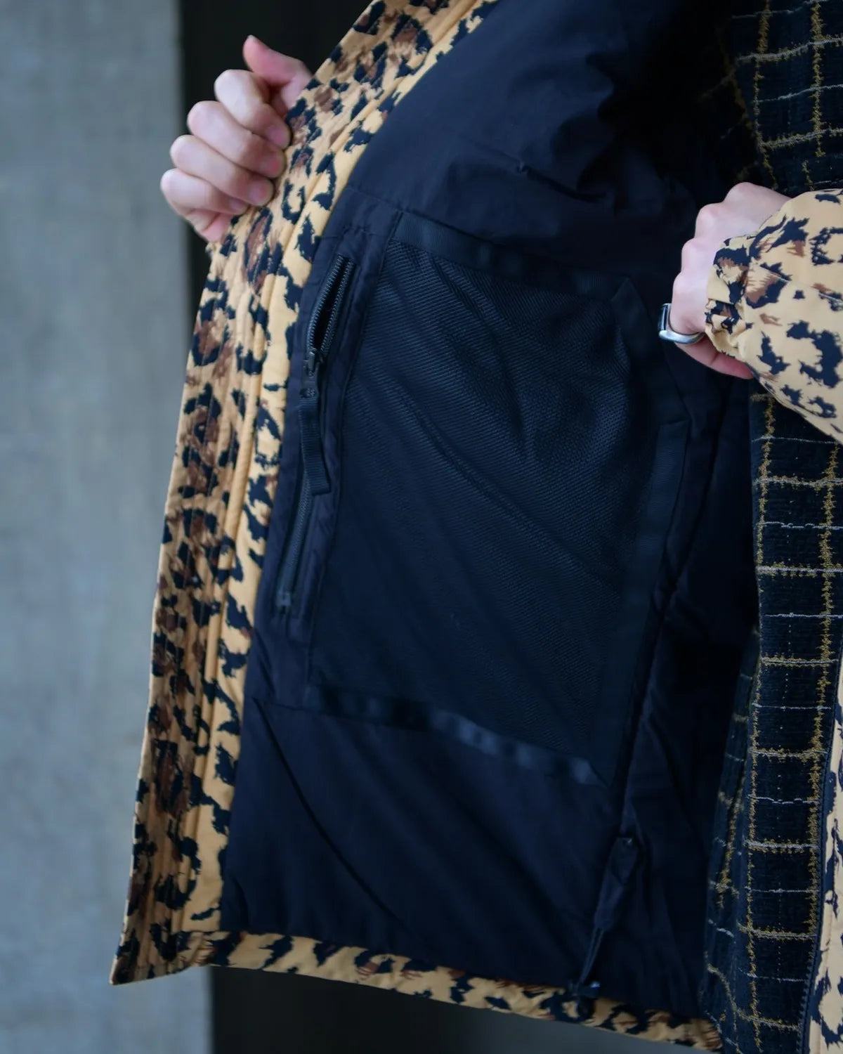 WACKO MARIA × WILD THINGS / LEOPARD HAPPY JACKET (25FW-WMO-WT02)