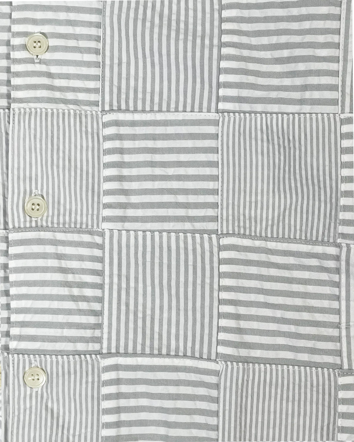 DESCENDANT / MILPITAS PATCHWORK LS SHIRT (261WVDS-SHM03)