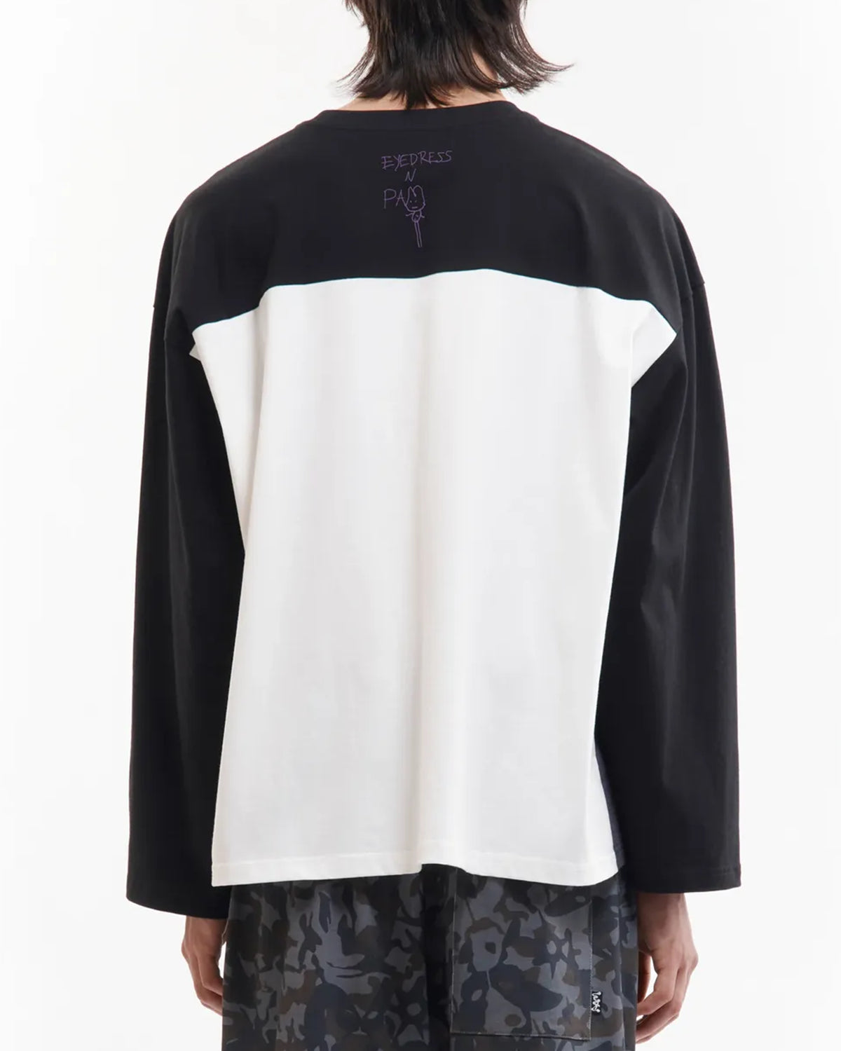 P.A.M.（Perks And Mini) / EYEDRESS × PAM COLOUR BLOCK LS TEE (1614)