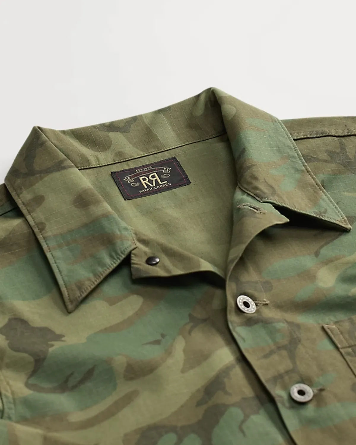 RRL (ダブルアールエル) カモ リップストップ オーバーシャツ | 公式