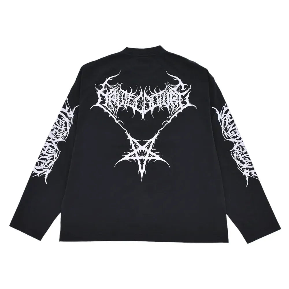 VETEMENTS / DEATH METAL LONGSLEEVE (UA66LS610BW1000)