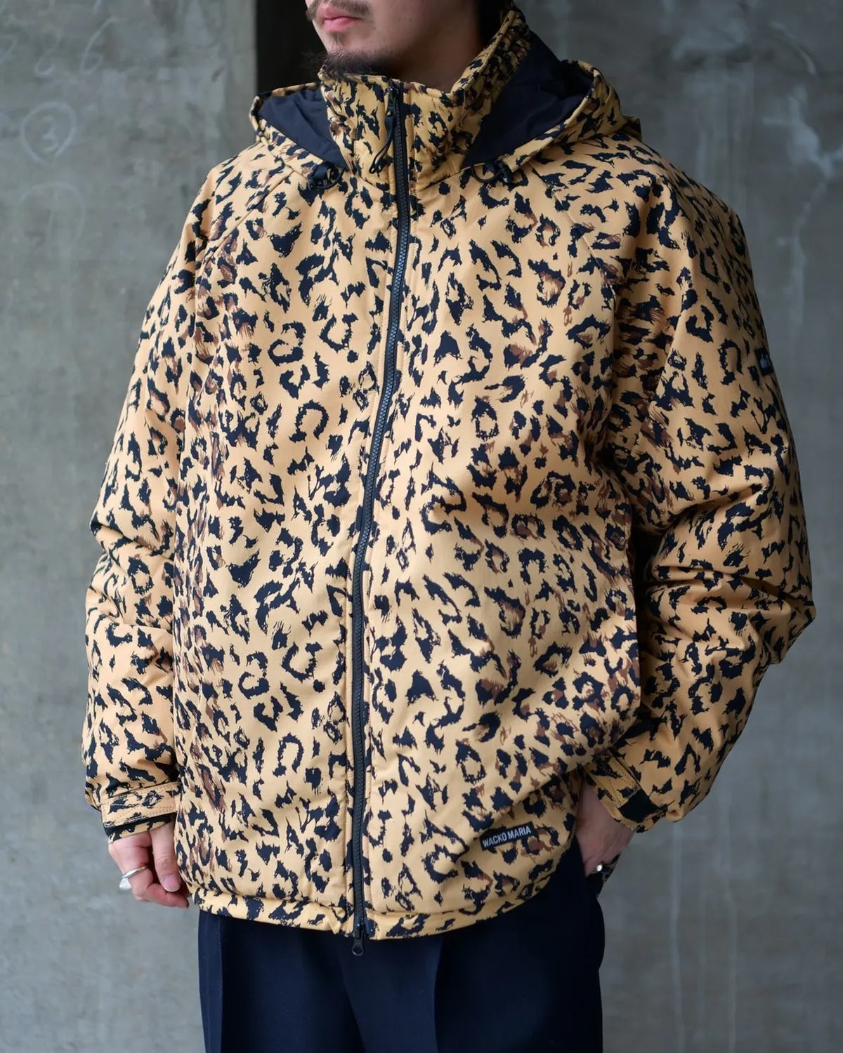 WACKO MARIA × WILD THINGS / LEOPARD HAPPY JACKET (25FW-WMO-WT02)