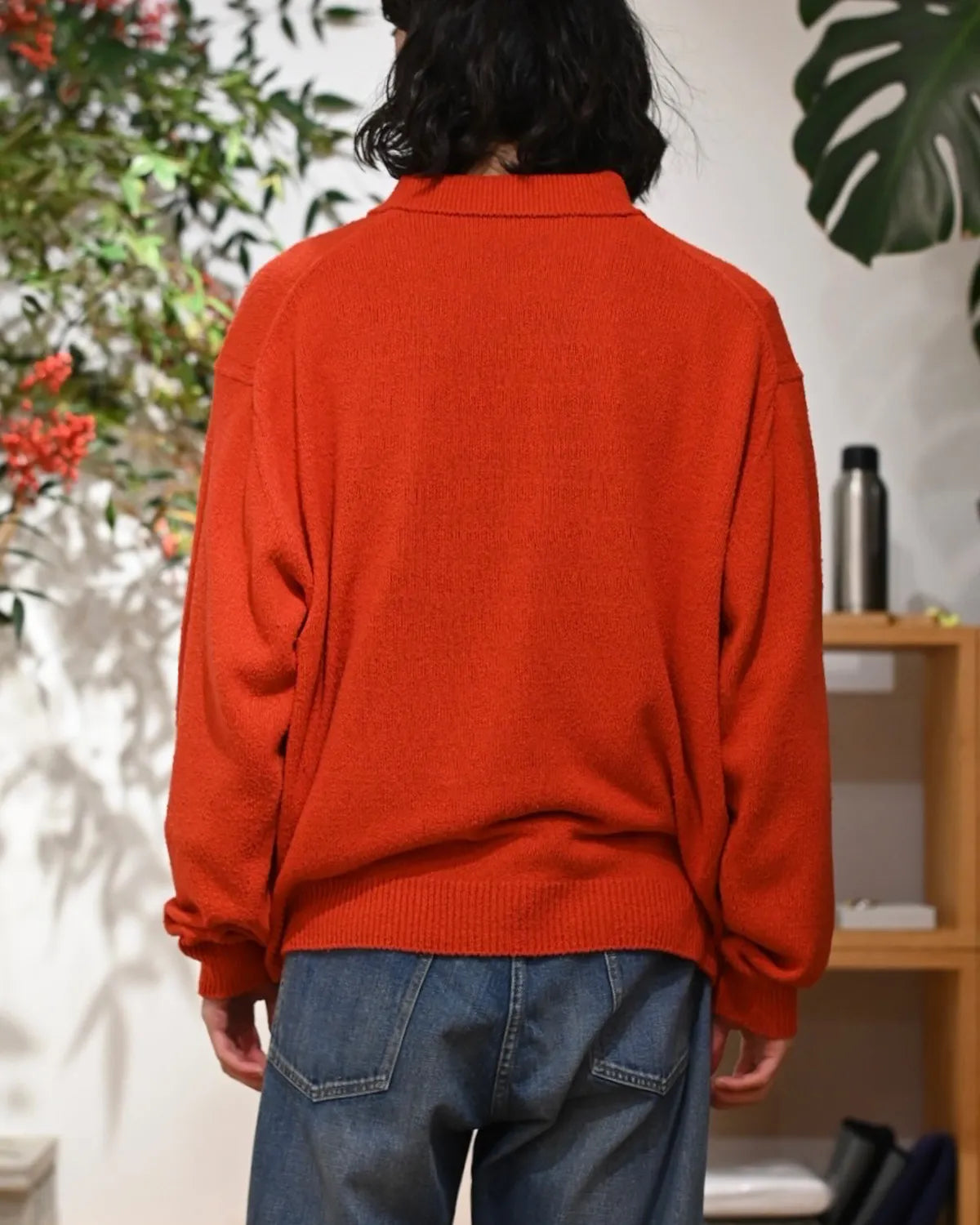 A.PRESSE / Washed Silk Nep Polo Shirts (26SAP-03-09)