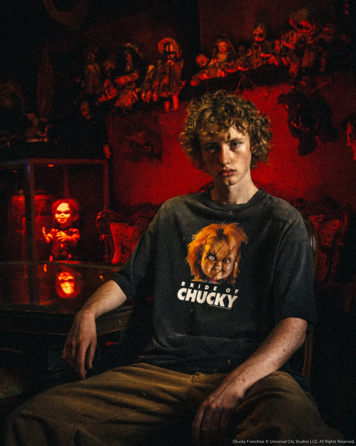 SAINT Mxxxxxx × CHUCKY / CKY_SS T-SHIRT / SAINT (SM-MK1-0000-C67)