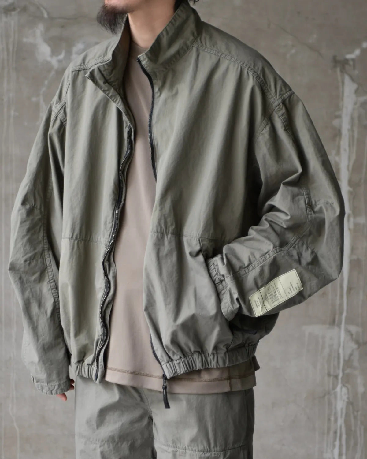 N.HOOLYWOOD Cotton Field Jacket 38 (エヌハリウッド) ⁄ STAND COLLAR 