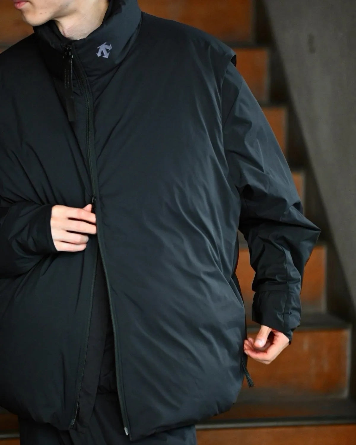 N.HOOLYWOOD × DESCENTE ALLTERRAIN / DOWN VEST (D06FVE05MB-pieces)
