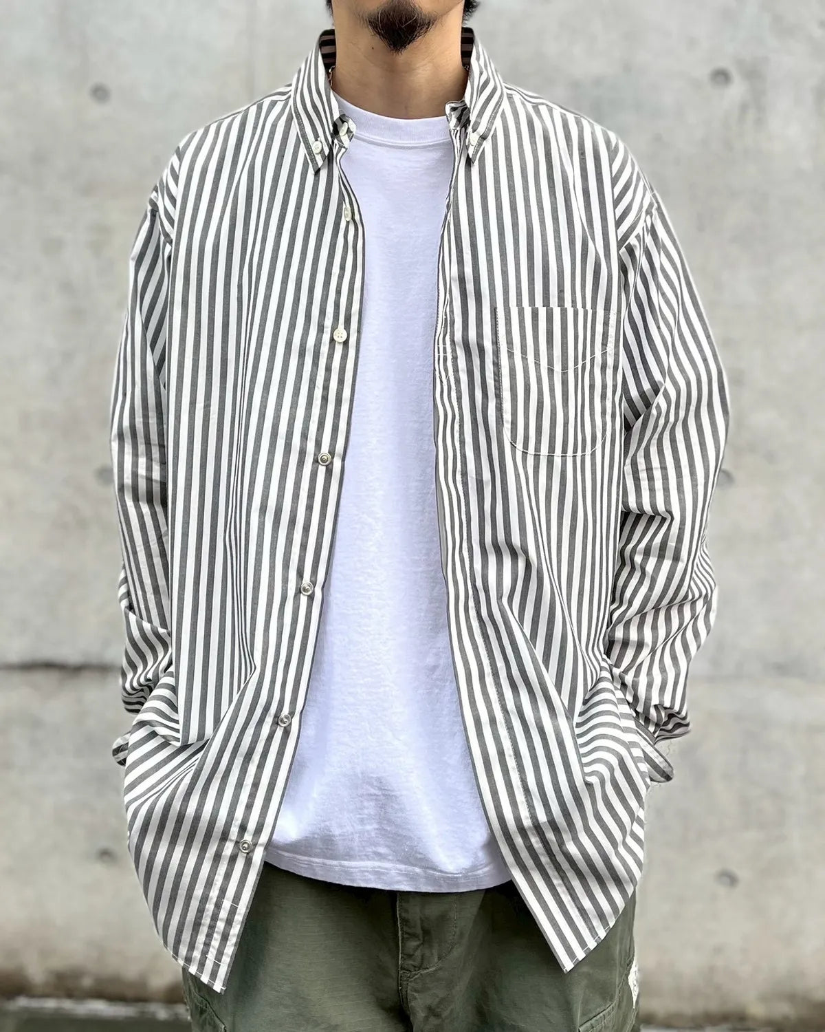 SEQUEL / FLY FRONT SHIRT (SQ-25AW-SH-03)