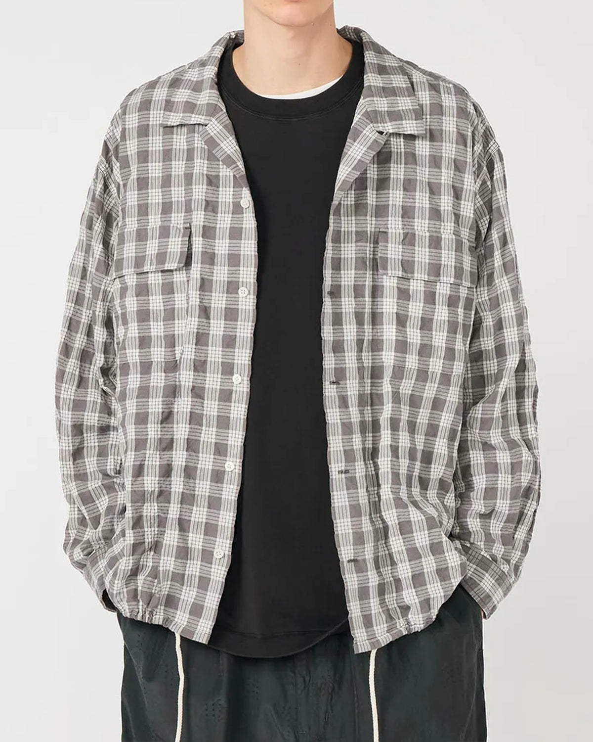 nanamica / Palaka Check Shirt (S26SG012)