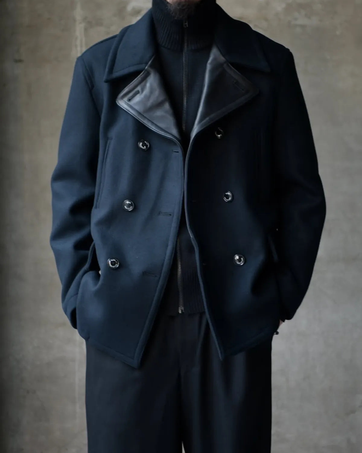 RATS / DOUBLE BREASTED WOOL JKT (25'RJ-1007)