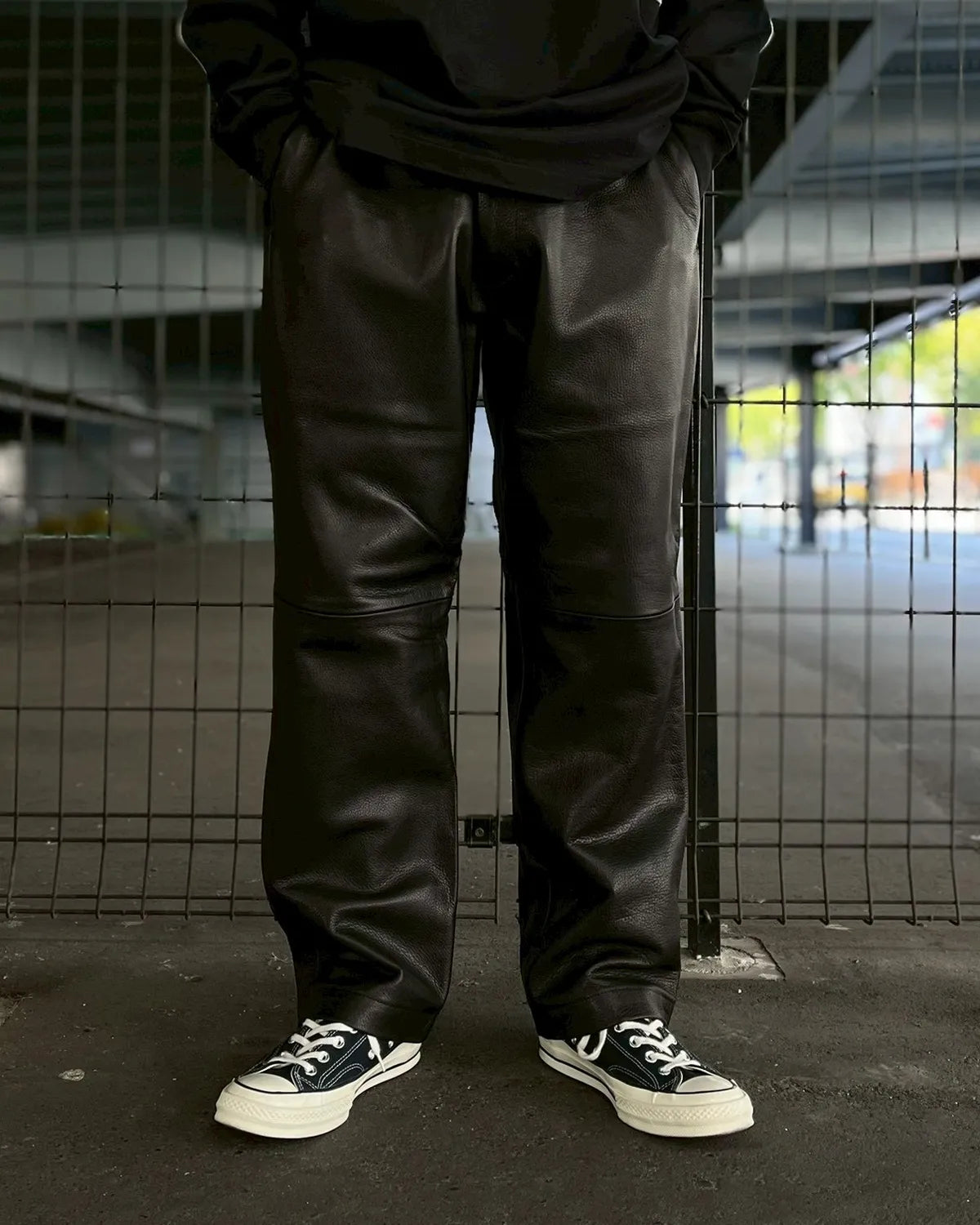 SEQUEL / LEATHER PANTS(TYPE-F) (SQ-25AW-PT-05)