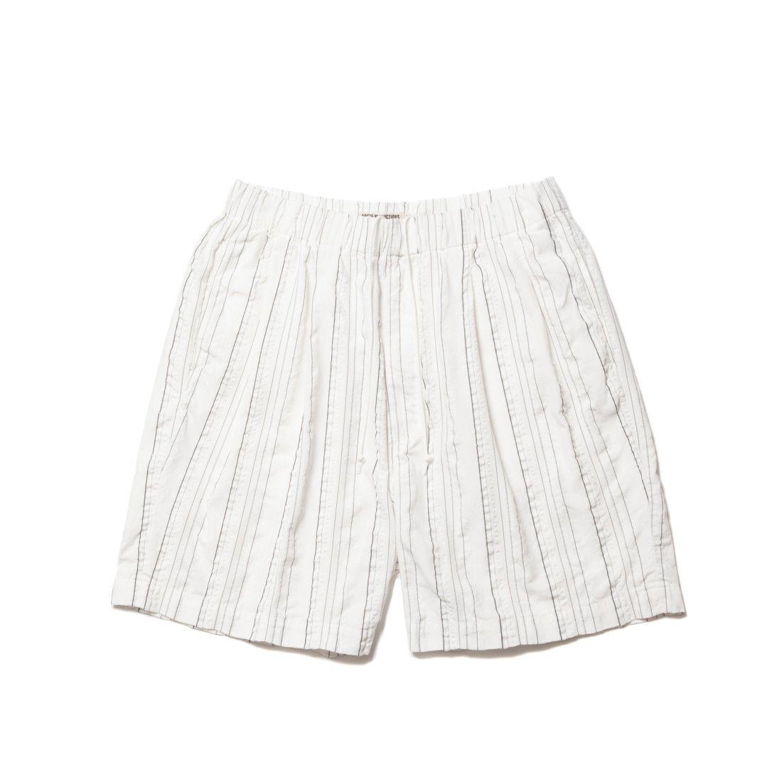 COOTIE PRODUCTIONS® / STRIPE SUCKER CLOTH 2 TUCK EASY SHORTS
