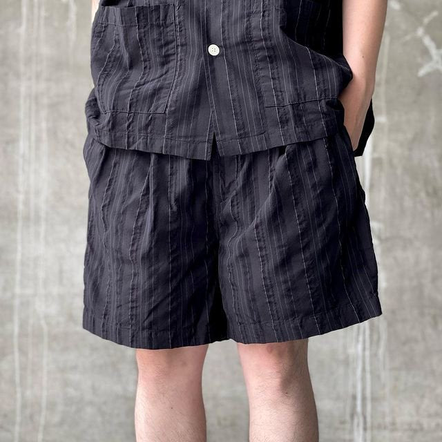 COOTIE Stripe Cloth 2 Tuck Easy Shortsまたリピ割も対応させて頂きます
