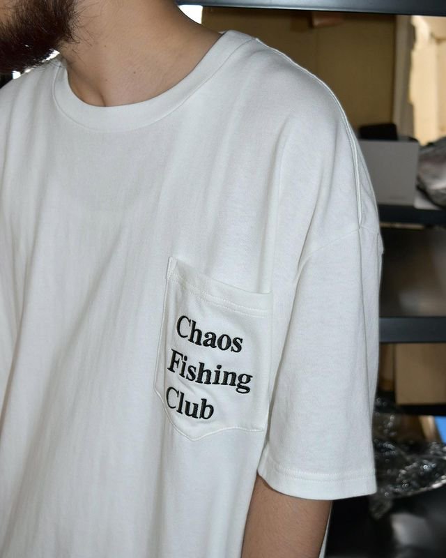 Chaos Fishing Club for J.B. Voice / LOGO POCKET EVIL FLAME S/S