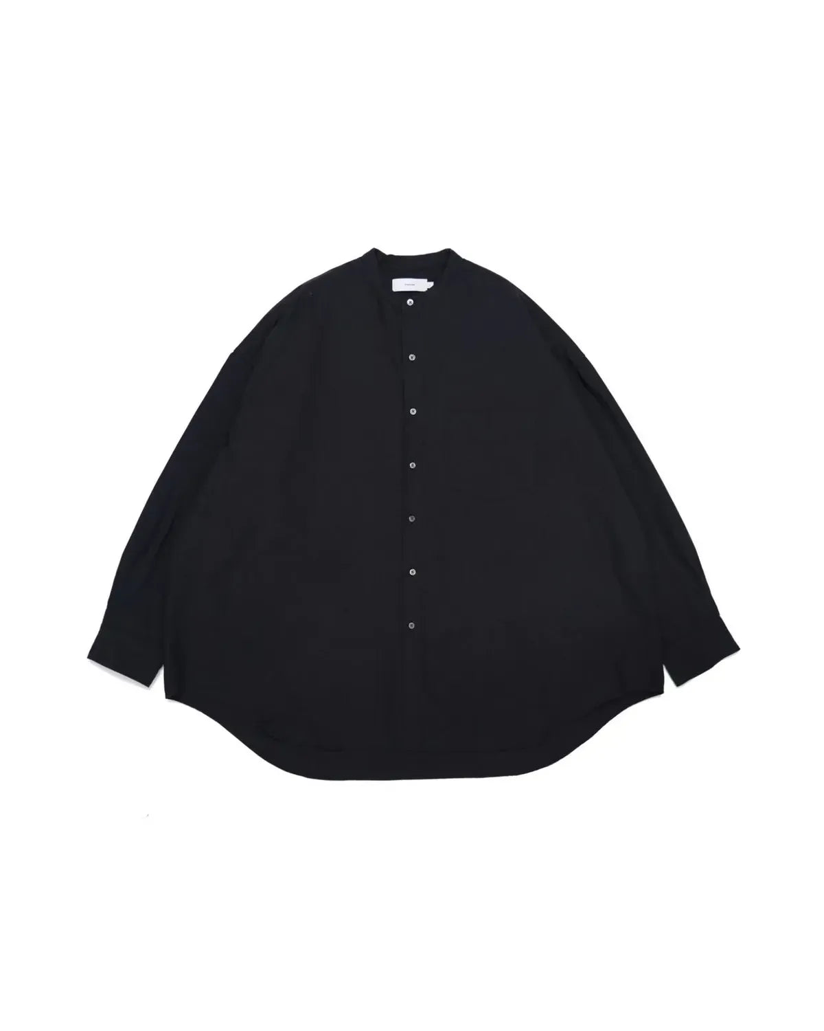 Graphpaper / Oxford L/S Oversized Band Collar Shirt (GM253-50022B)