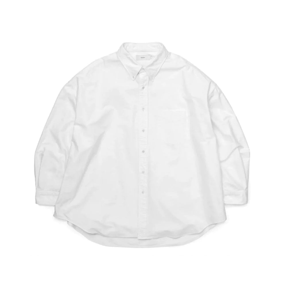 Graphpaper の Oxford L/S Oversized B.D Shirt (GM243-50021B)