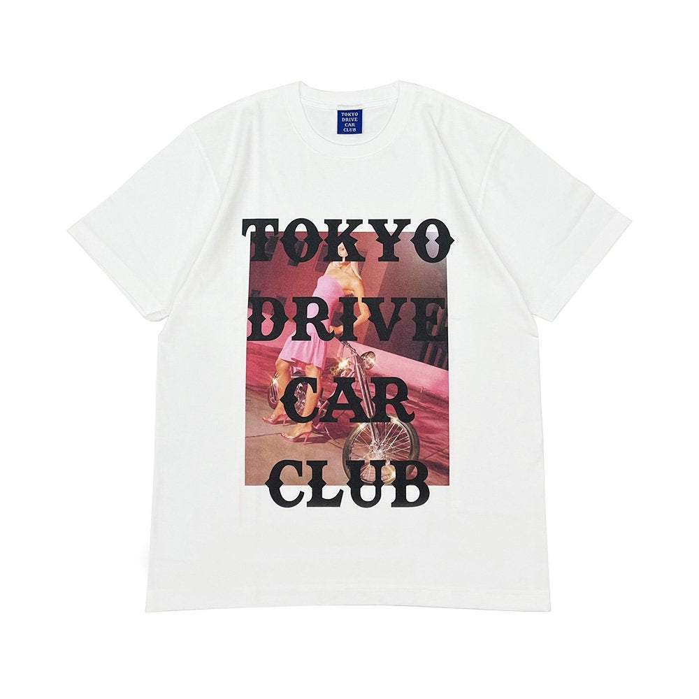 TOKYO DRIVE CAR CLUB / PINK THE HEAVY SS TEE 7.1 oz