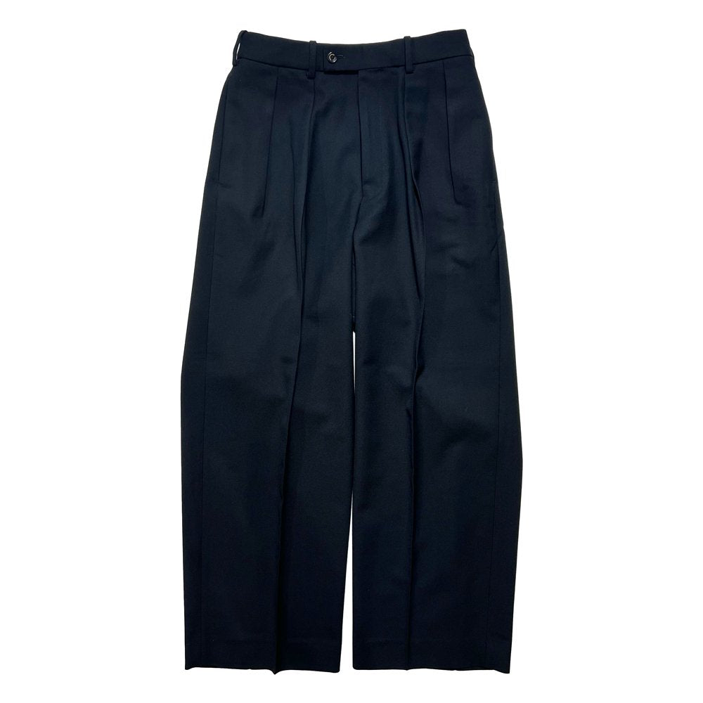 MARKAWARE/DOUBLE PLEATED TROUSERS 