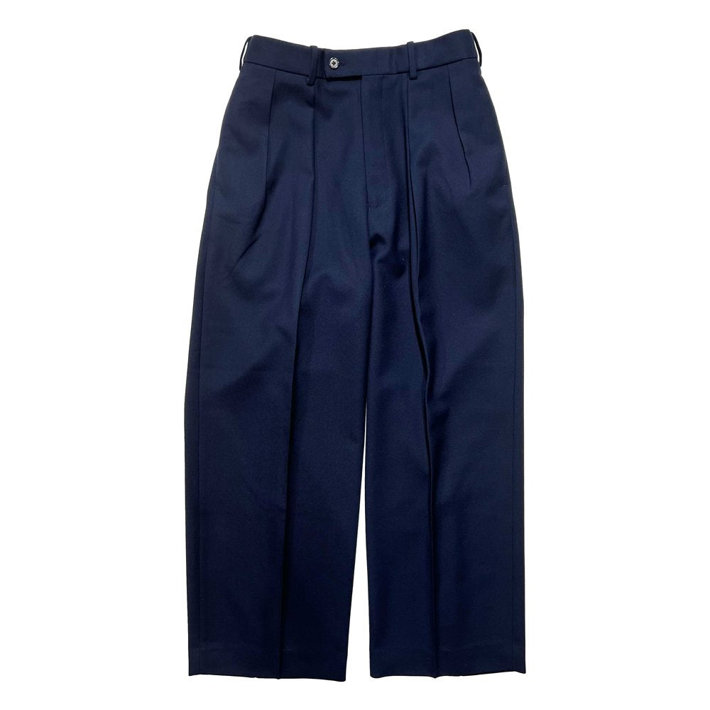 MARKAWARE/DOUBLE PLEATED TROUSERS 