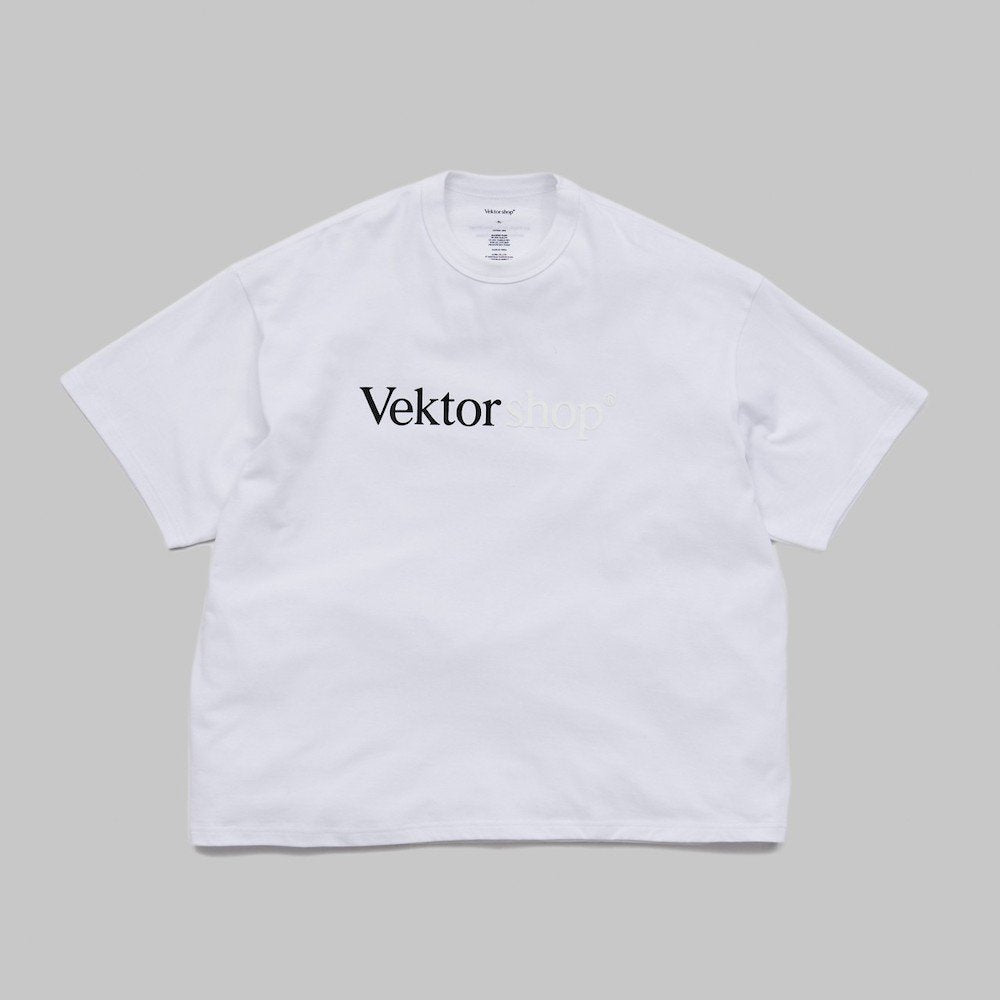 Vektor shop® / Vektor shop S/S Tee w/Print "Thick Logo" 