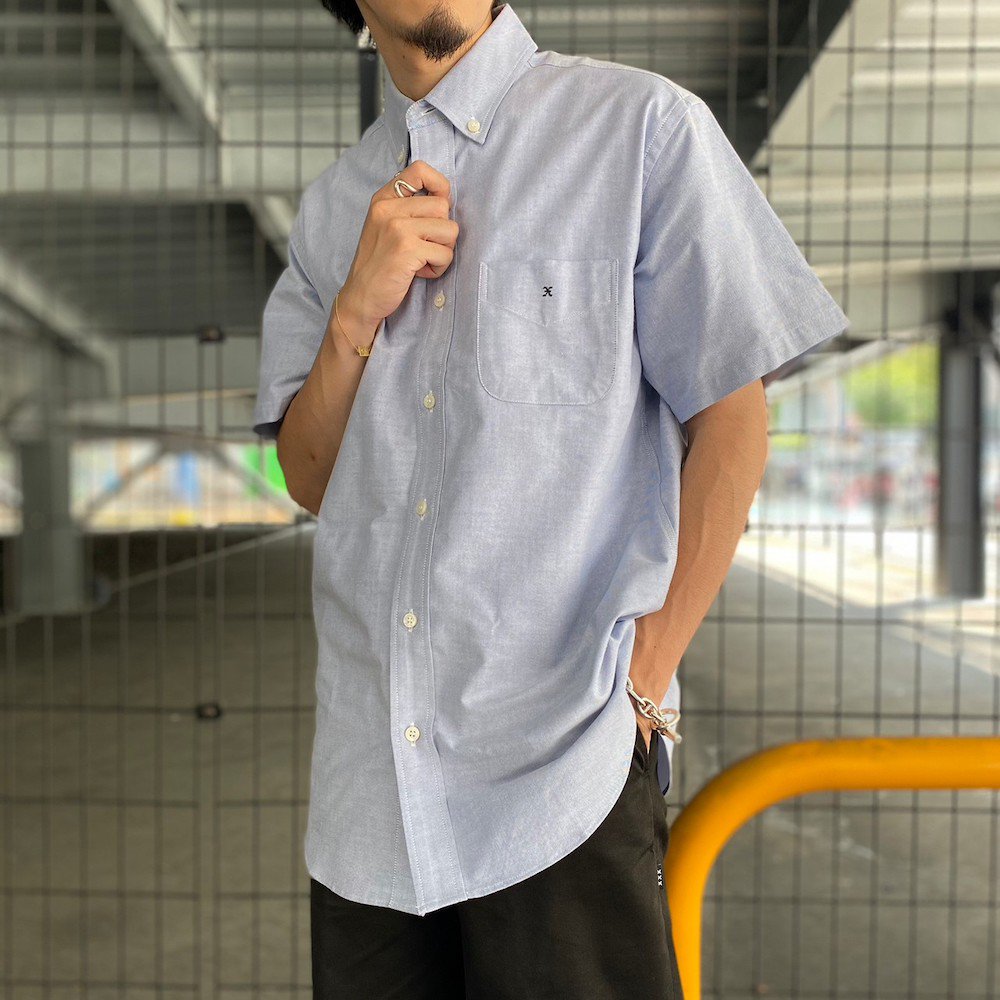 GOD SELECTION XXX / SHORT SLEEVE B.D SHIRT (GX-S23-SH-02)