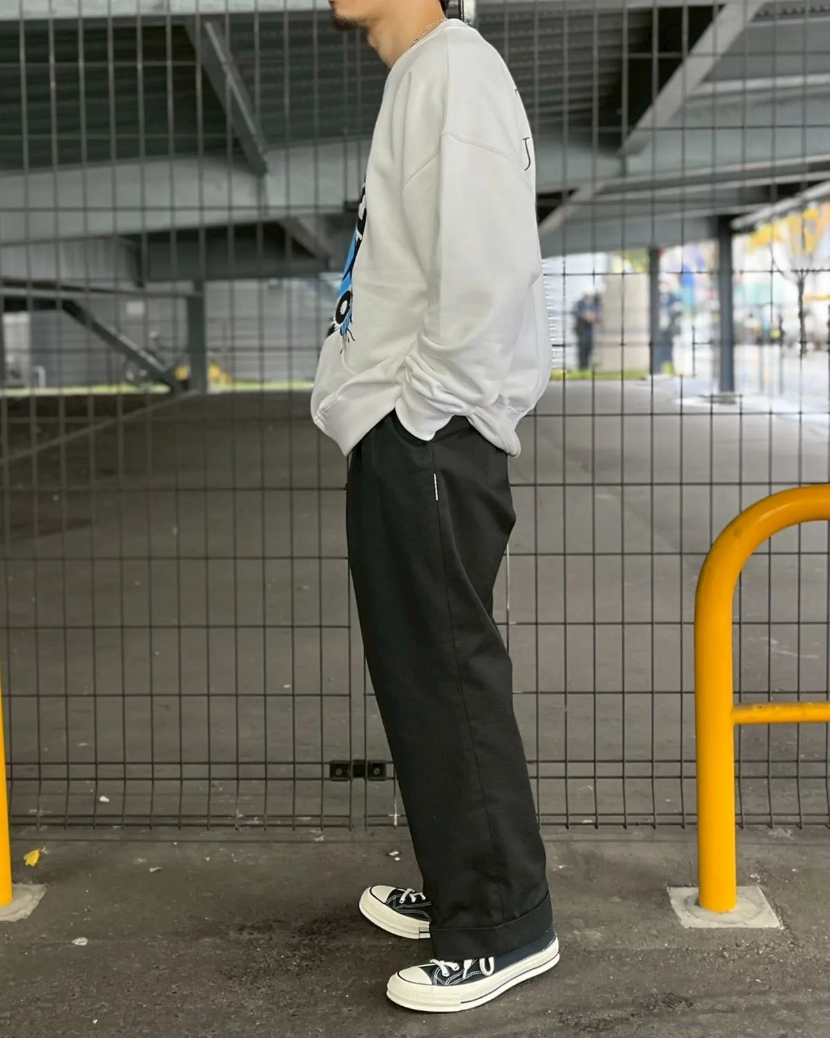 SEQUEL /SEQUEL×SANTA CRUZ CREW NECK SWEAT (SQ-25AW-SCCS-01)