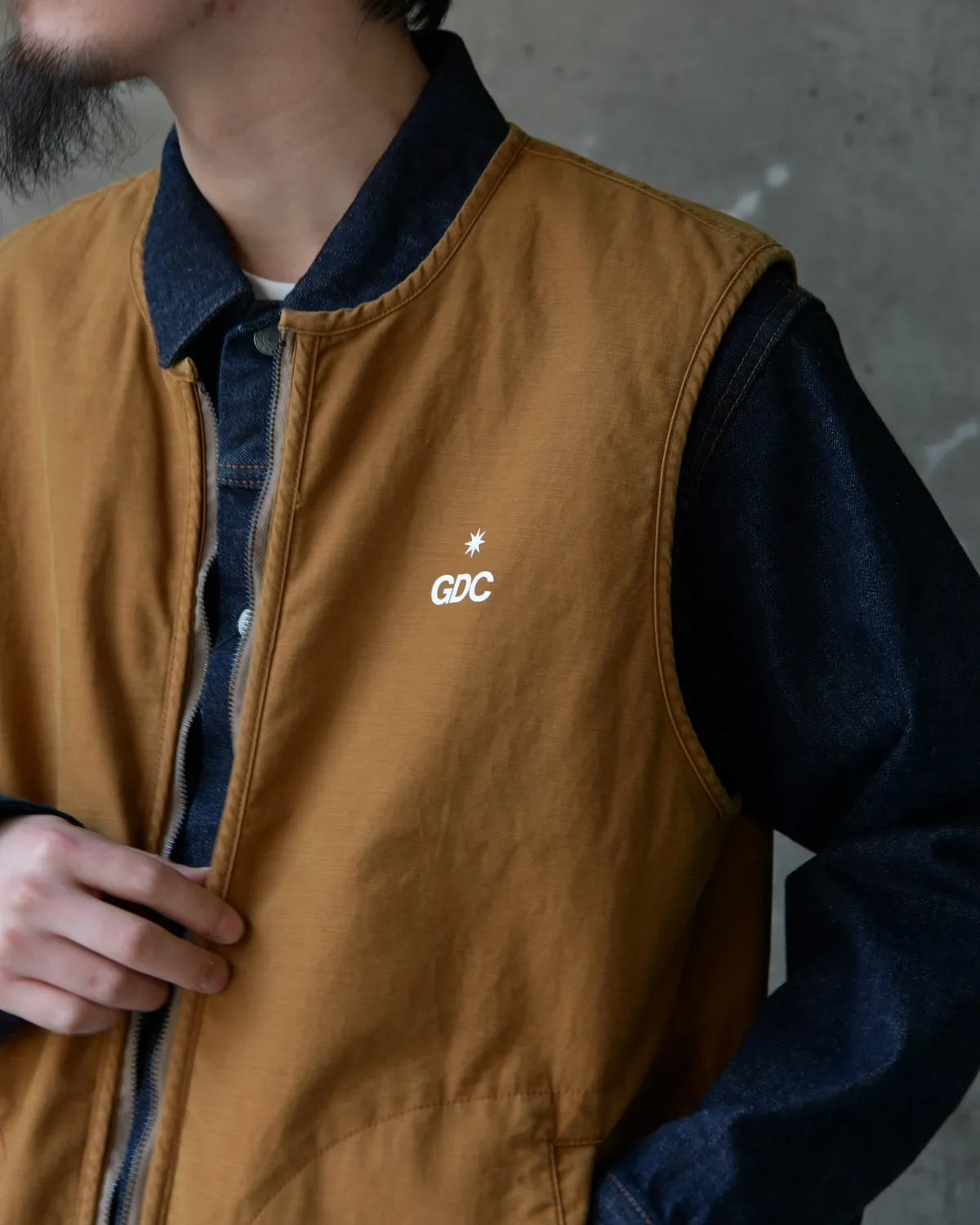 【新品】 GDC Duck Vest ネイビー　Lサイズ キムタク　ダックベスト Duck Vest – GDC