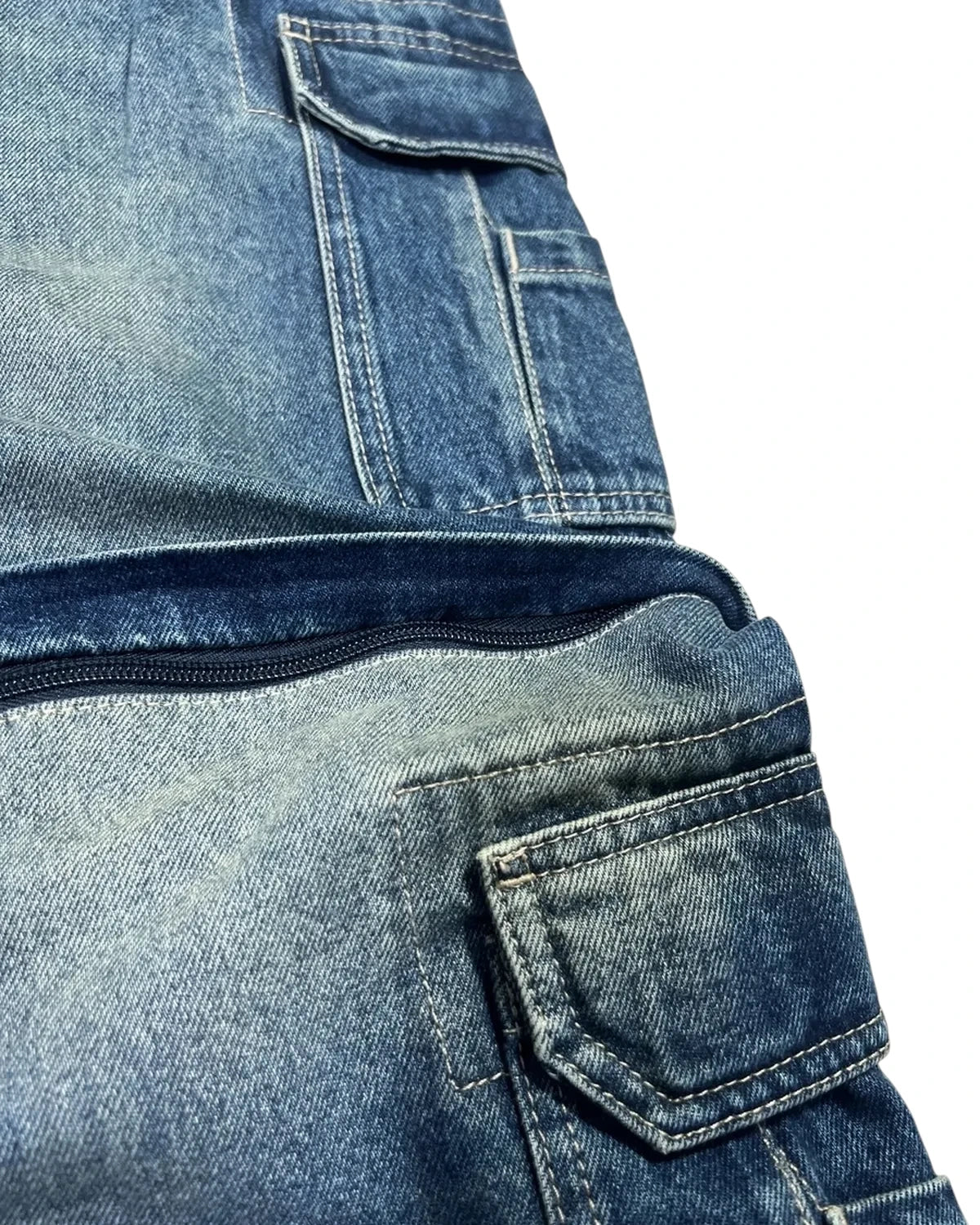 VETEMENTS / HIP-HOP CARGO JEANS (UH76DP350BG)