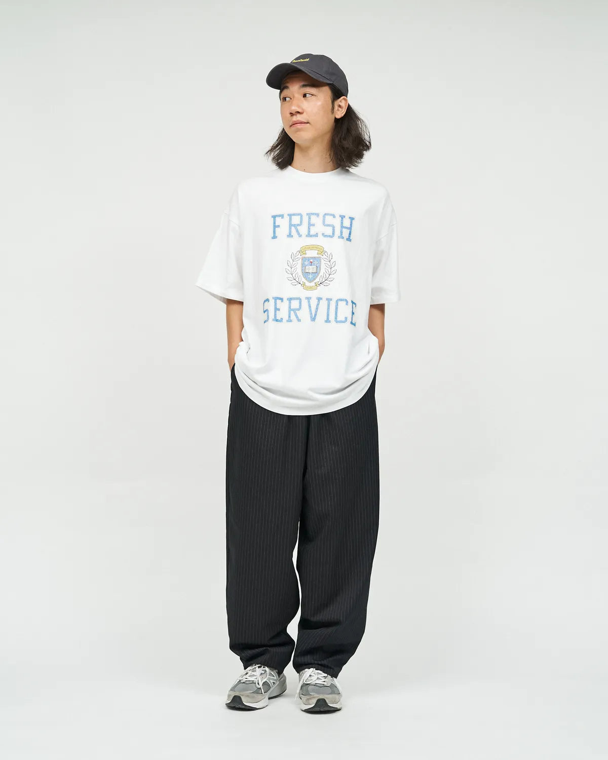 FreshService / CORPORATE PRINTED S/S TEE "COLLEGE" (FSC253-70013)