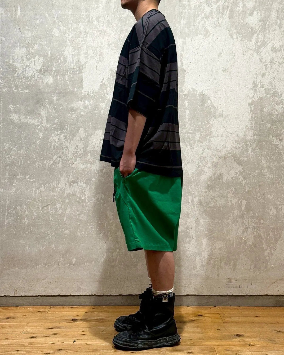 TIGHTBOOTH / BORDER S/S T-SHIRT (00009404)