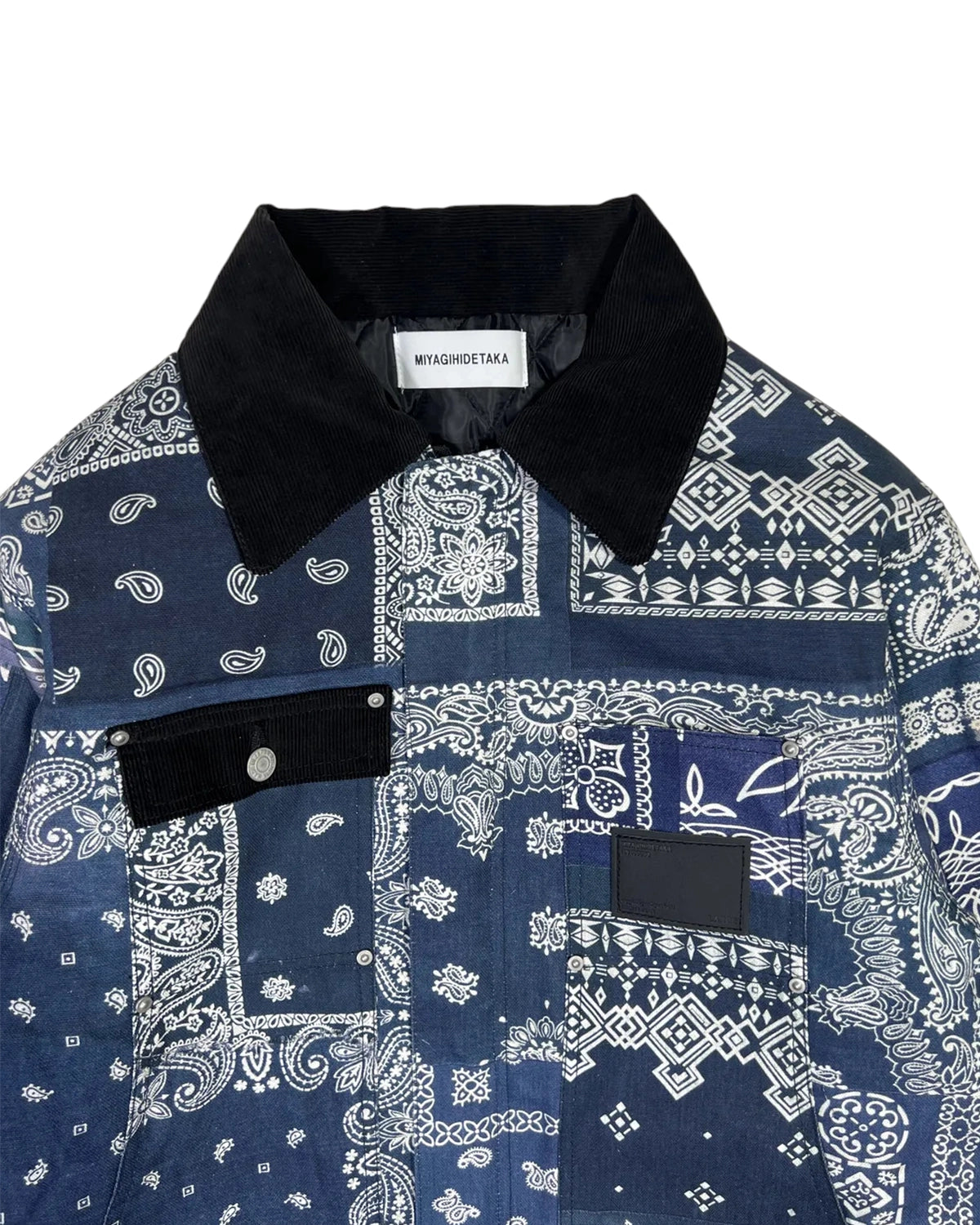 MIYAGIHIDETAKA -Rafu-  / Quilted Work Jacket (MH028)