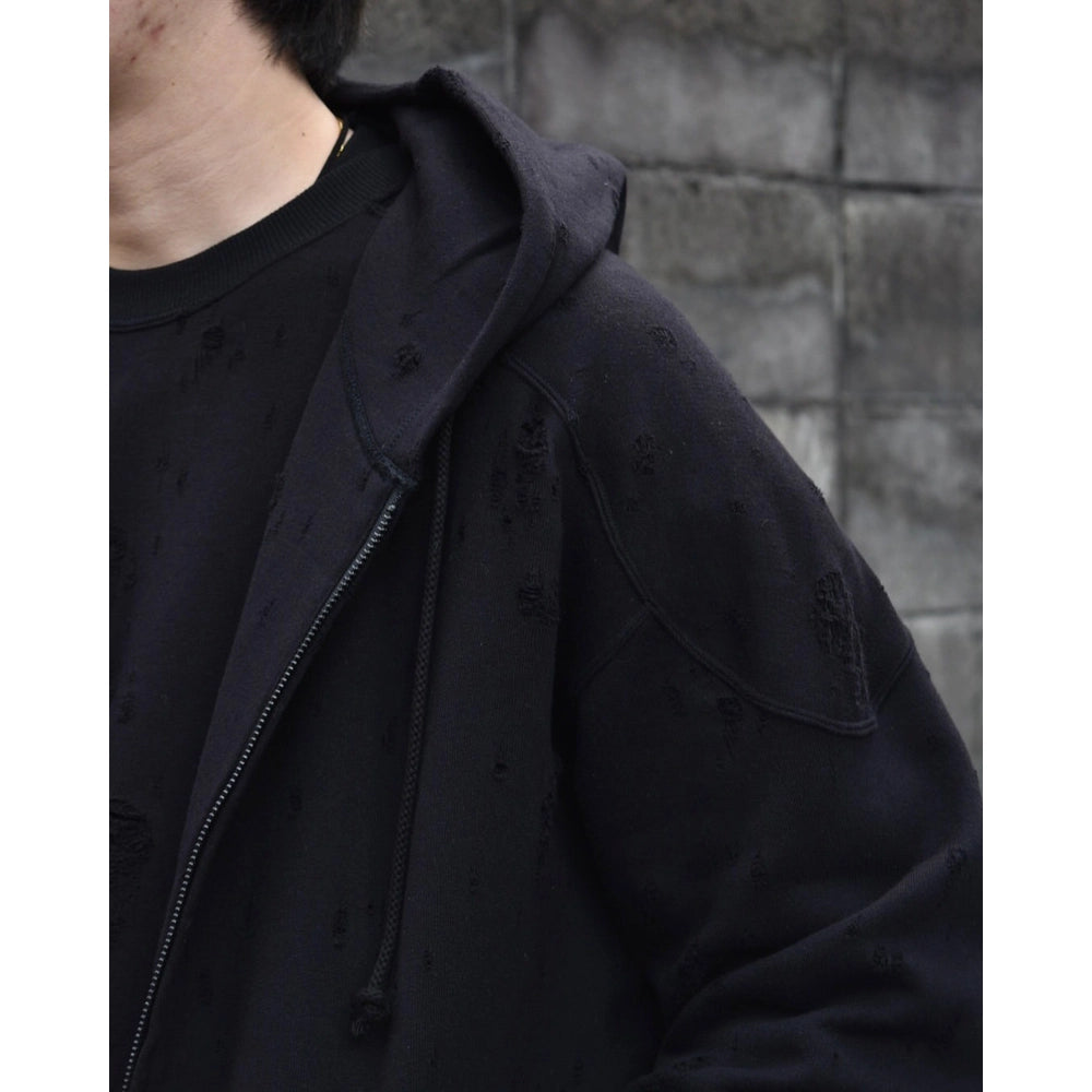 YOHJI YAMAMOTO / ZIP HOODIE (HP-T39-084-1)