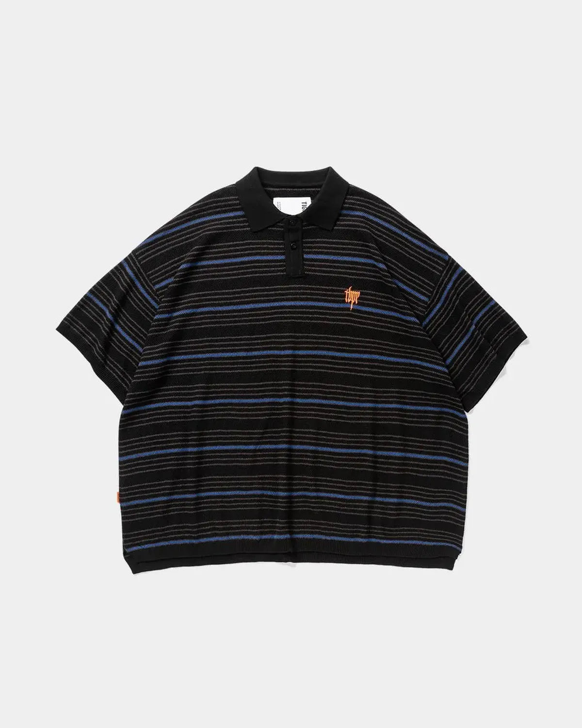 TIGHTBOOTH / BOARDER KNIT POLO SHIRT (00009086)