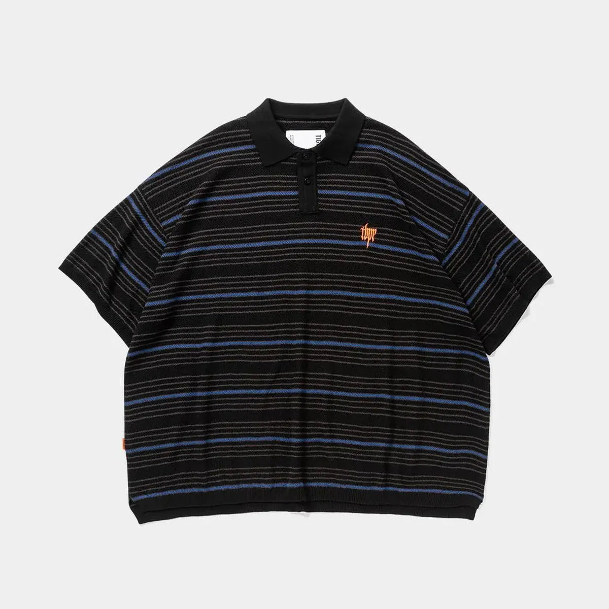 k*★様 TIGHTBOOTH ニットポロシャツ XL サイズ　新品未使用 TIGHTBOOTH（タイトブース）/ BOARDER KNIT POLO SHIRT | 公式