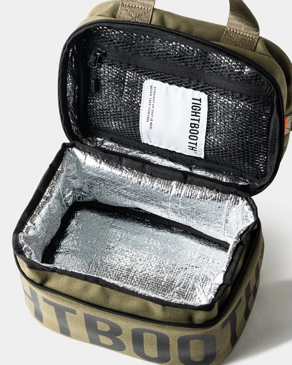 バッグ tightbooth LABEL LOGO COOLER POUCH TIGHTBOOTH LABEL LOGO COOLER POUCH – unexpected store