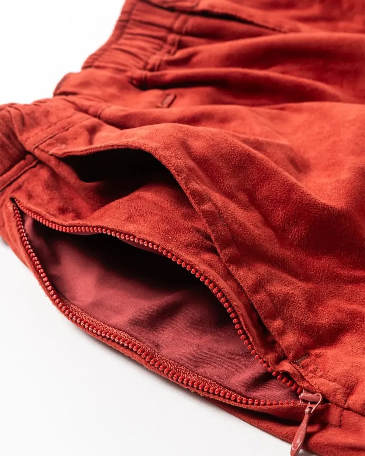 TIGHTBOOTH / SUEDE BAGGY PANTS (FW25-B12)