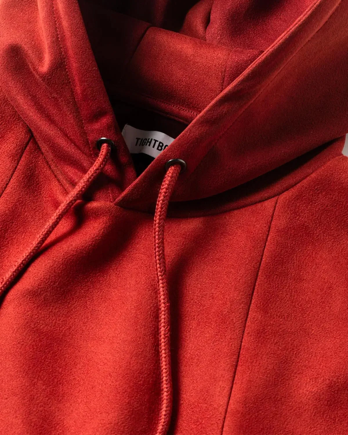TIGHTBOOTH / SUEDE HOODIE (FW25-SW06)