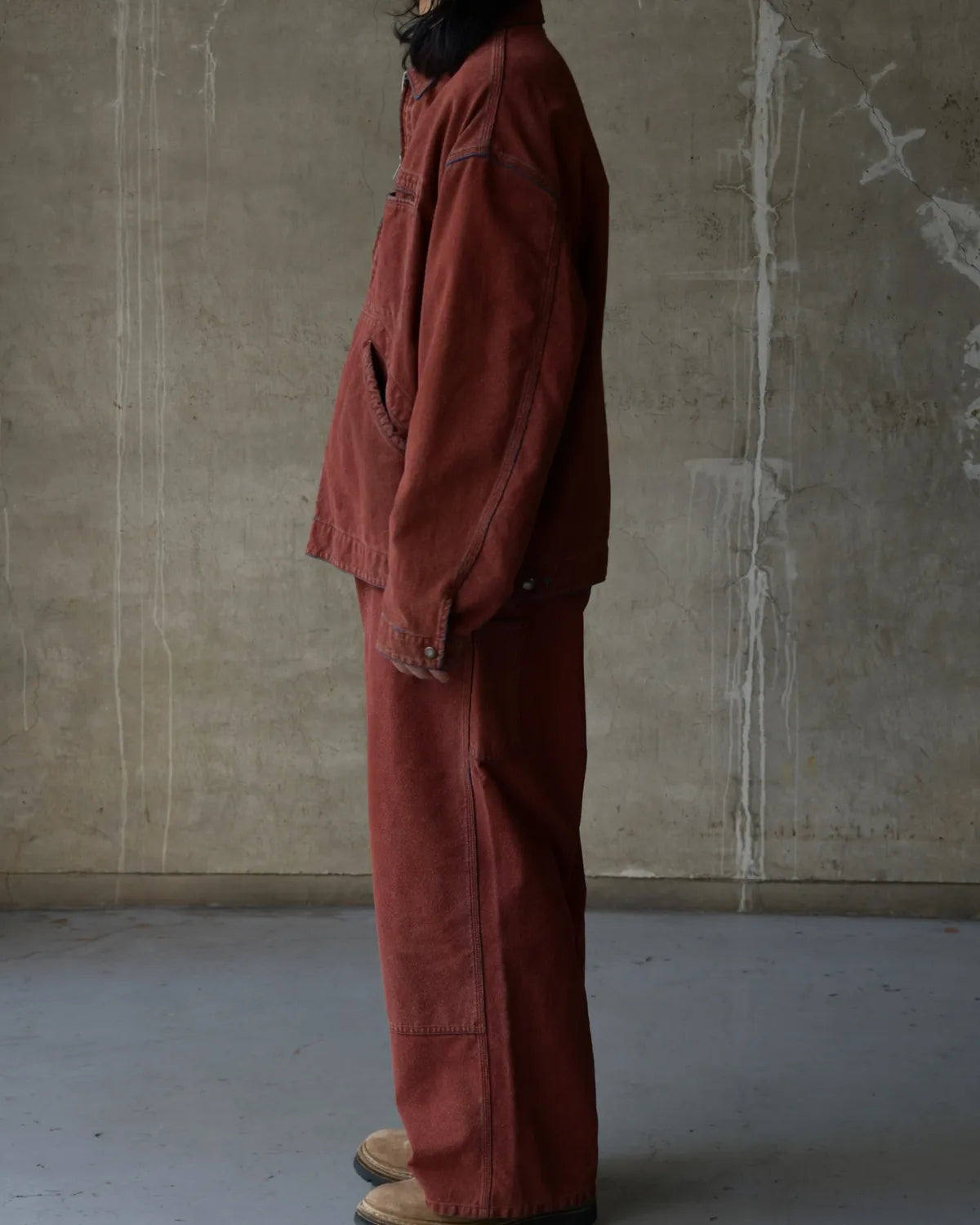COOTIE PRODUCTIONS® / Grainy Denim Work Jacket (CTE-26S207)