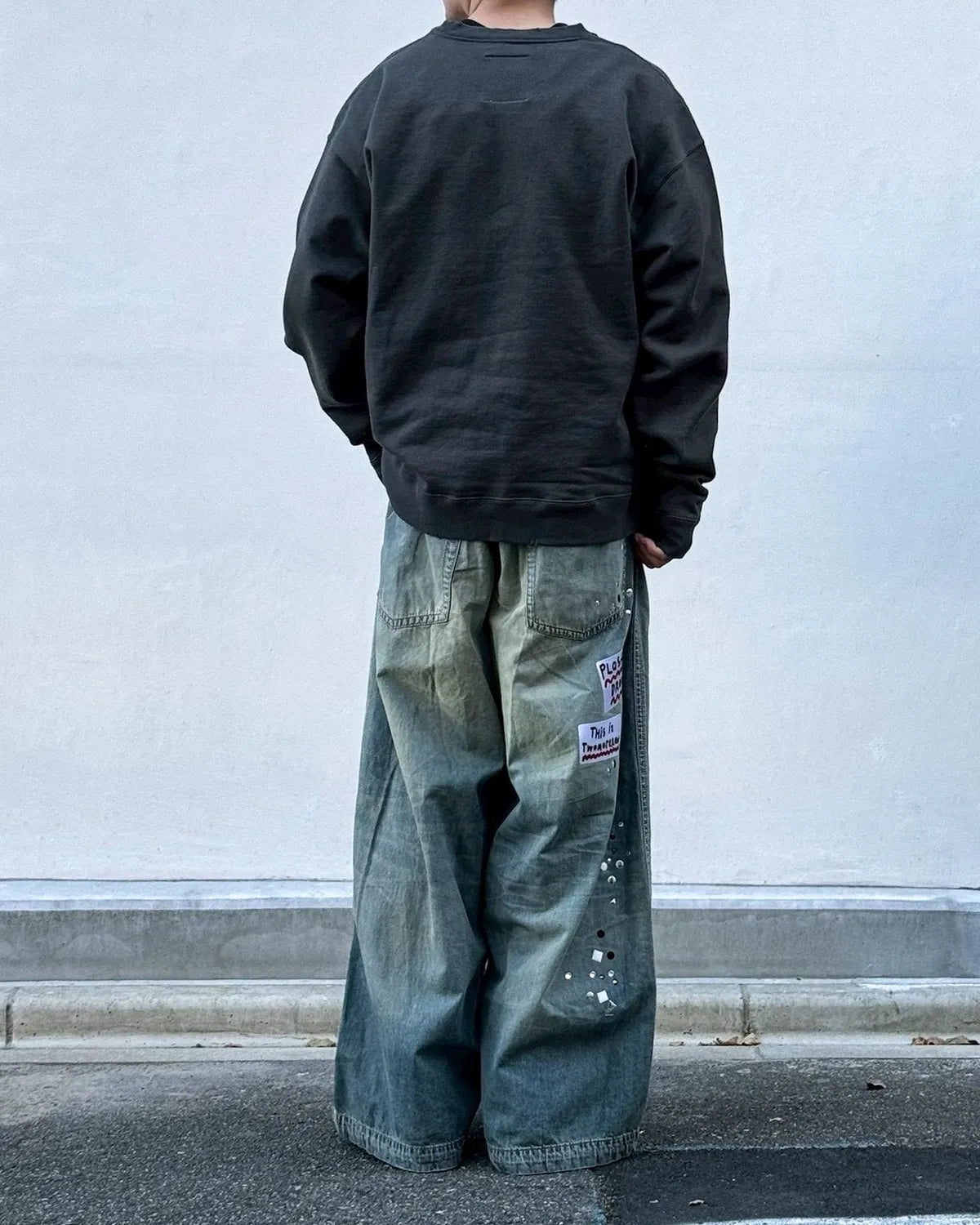 Maison MIHARA YASUHIRO / Kids Doodle Printed Sweatshirt (J16PO772)