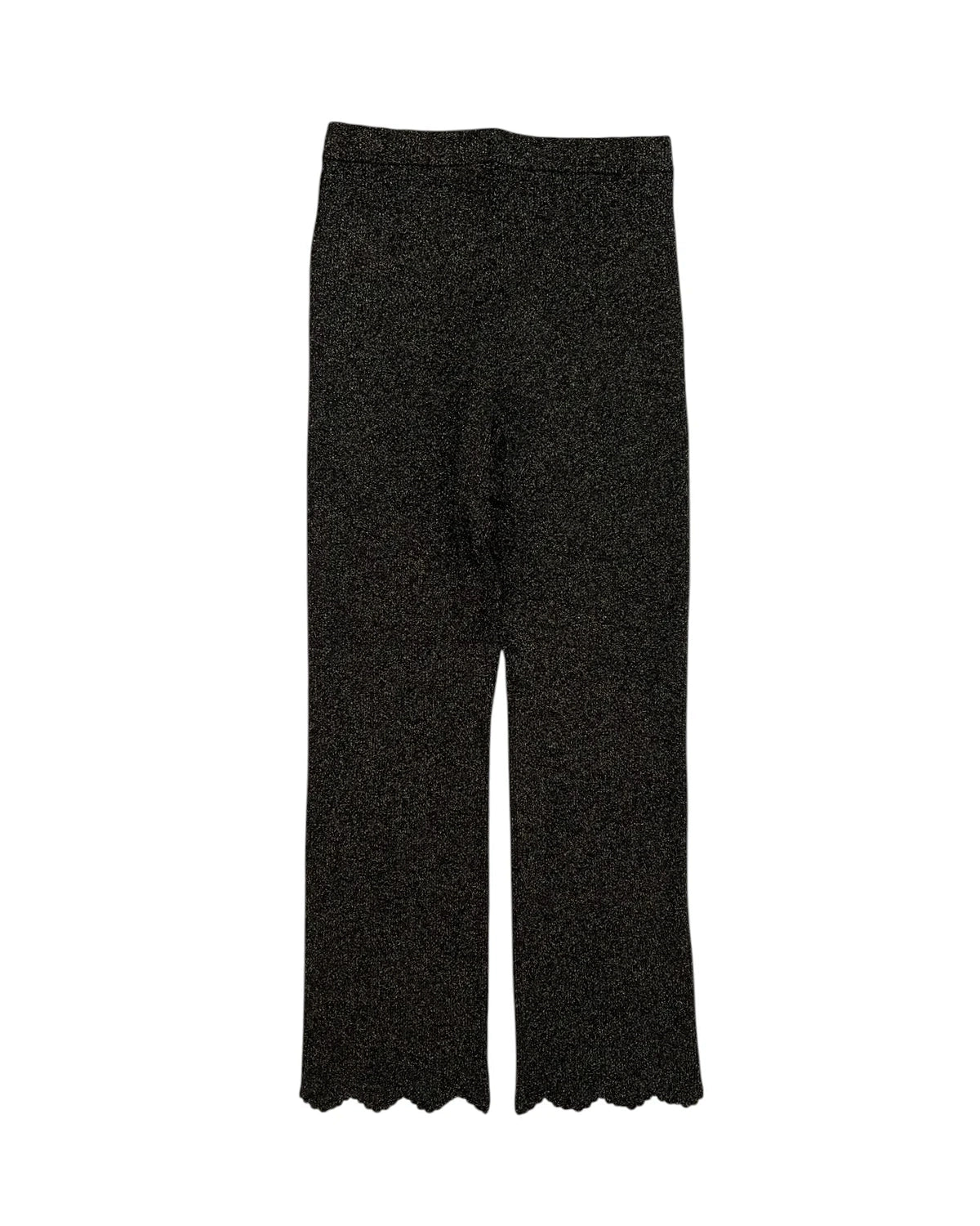 BOWTE / GLITTER YARN SCALLOPED PANTS (252-03-0007)