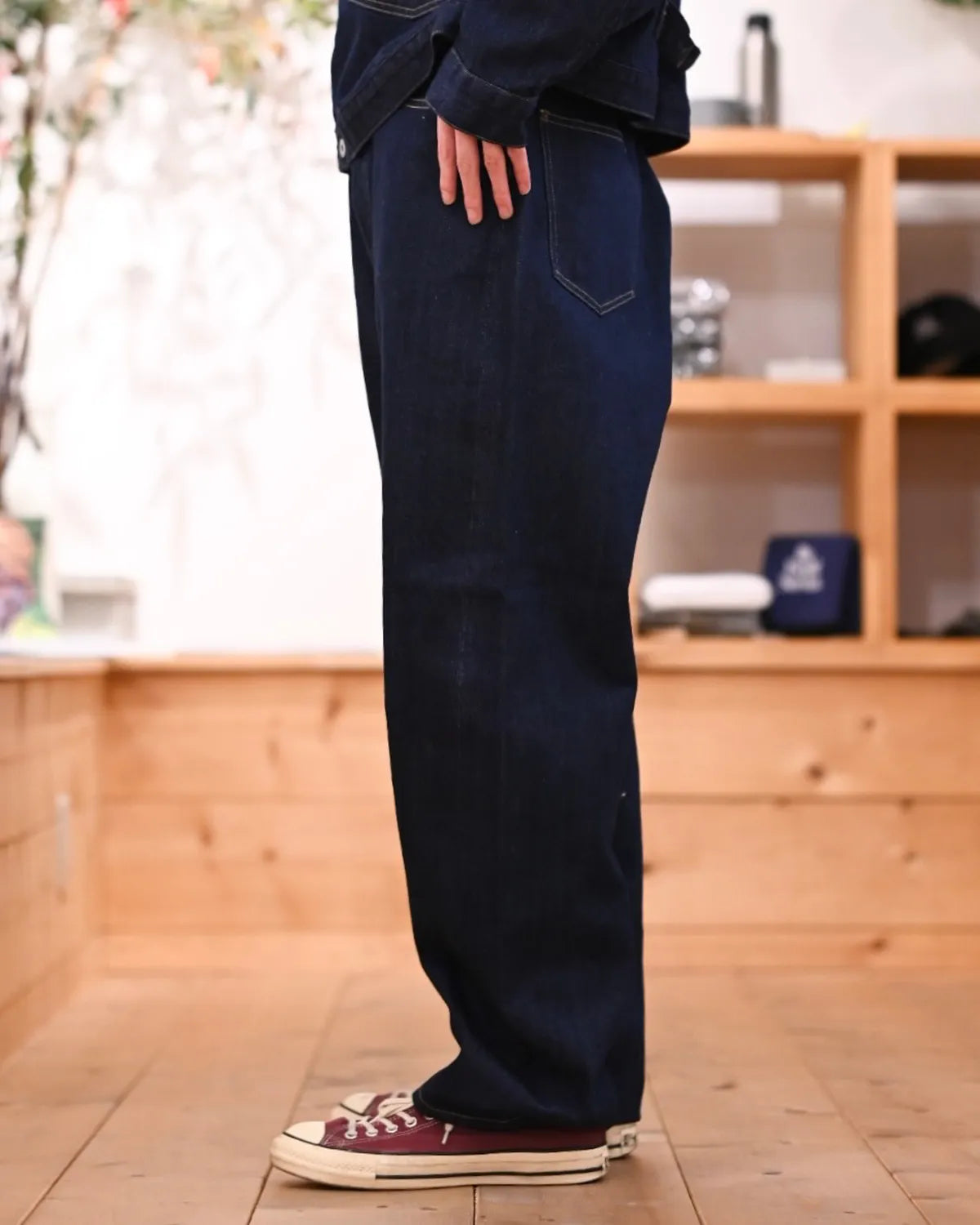 A.PRESSE / No.22 Washed Wide Denim Pants (26SAP-04-27)