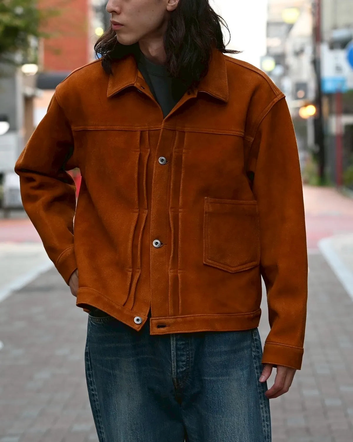 A.PRESSE / Vintage Suede Leather No.213 Jacket (25AAP-01-59)