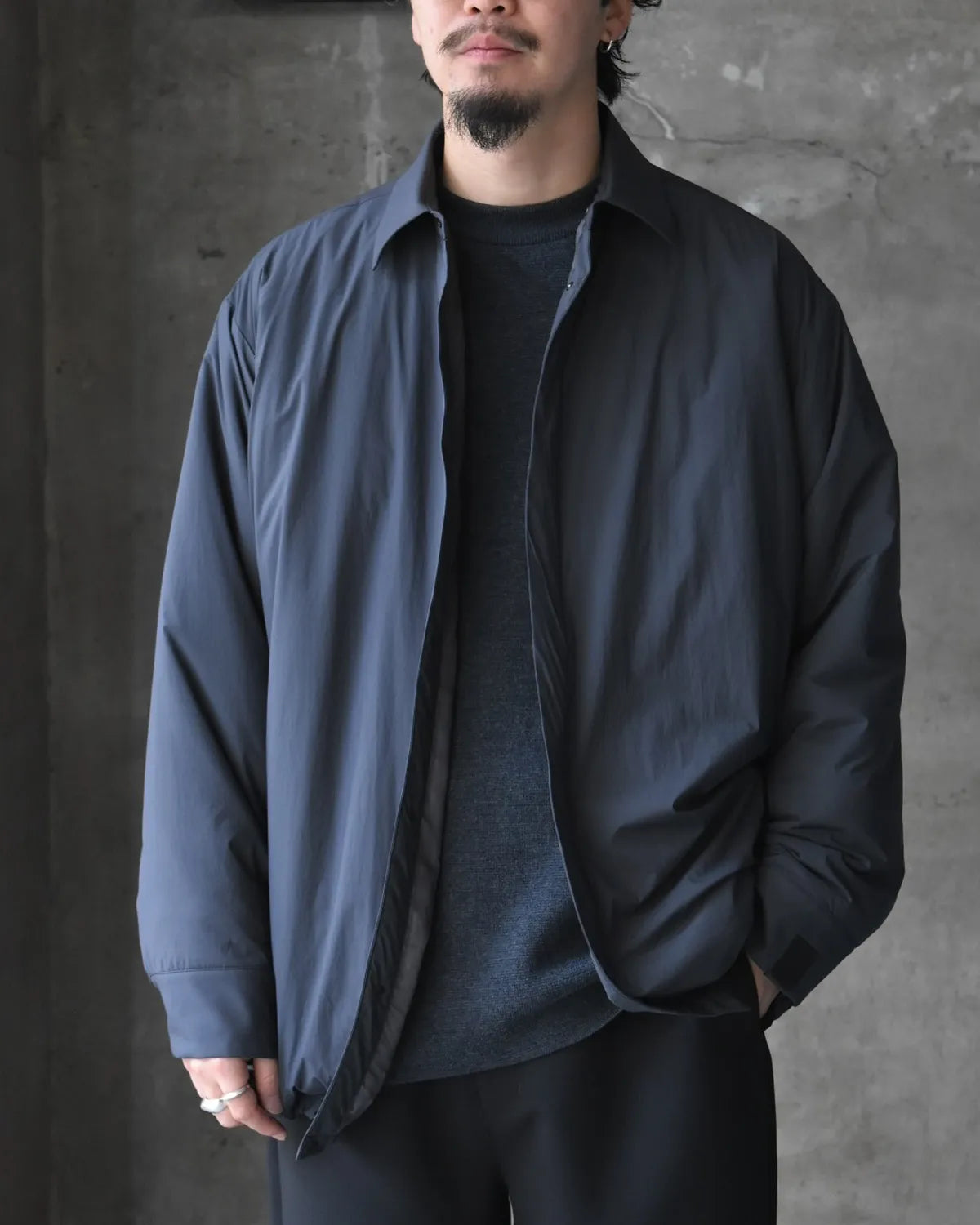 N.HOOLYWOOD COMPILE / PADDED OVERSHIRT (2252-BL20-003)