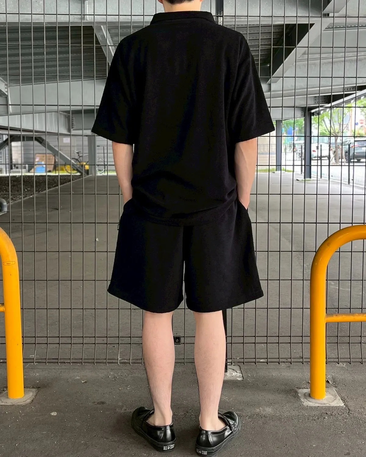 GOD SELECTION XXX / PILE BOARD SHORTS (GX-S25-SP-05)